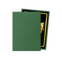 Dragon Shield Standard Size Matte Sleeves - Forest Green - 100 Count - Deck Out Gaming