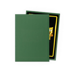 Dragon Shield Standard Size Matte Sleeves - Forest Green - 100 Count - Deck Out Gaming