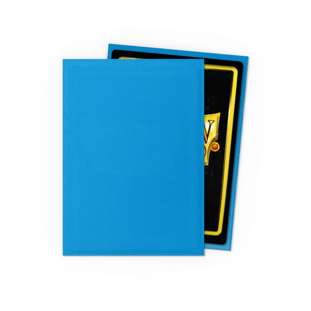 Dragon Shield Standard Size Matte Sleeves - Sapphire - 100 Count - Deck Out Gaming