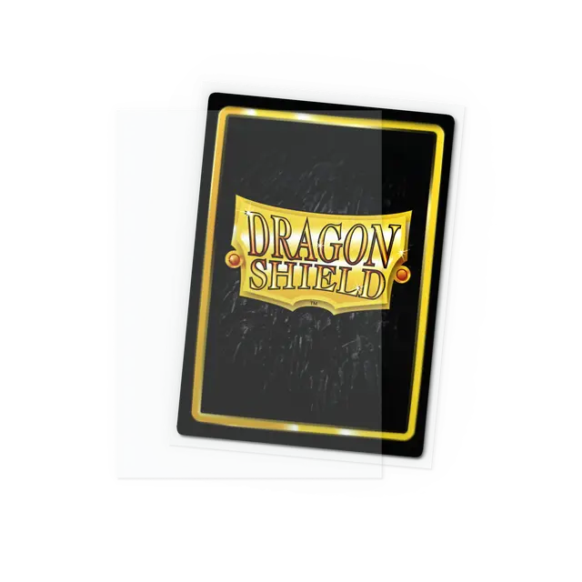 Dragon Shield Standard Size Classic Sleeves - Clear - 100 Count - Deck Out Gaming