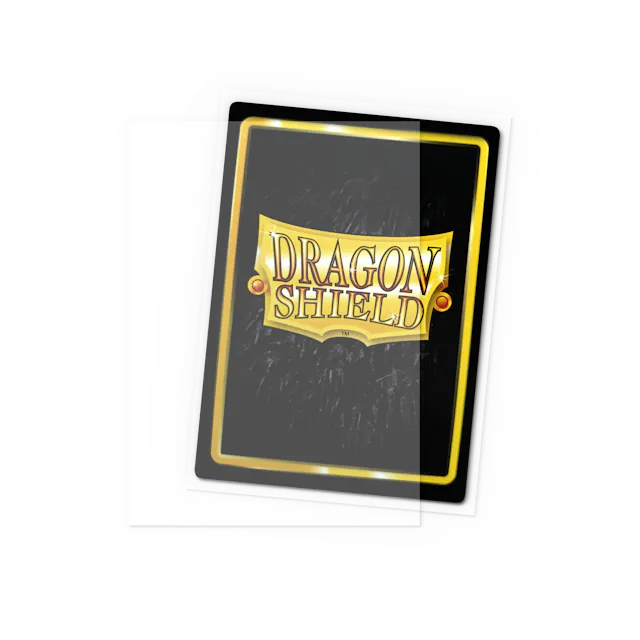 Dragon Shield Standard Size Matte Sleeves - Clear Non-Glare - 100 Count