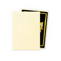 Dragon Shield Standard Size Matte Sleeves - Ivory - 100 Count - Deck Out Gaming