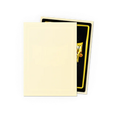 Dragon Shield Standard Size Matte Sleeves - Ivory - 100 Count - Deck Out Gaming