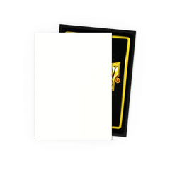 Dragon Shield Standard Size Dual Matte Sleeves - Snow - 100 Count - Deck Out Gaming