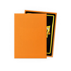 Dragon Shield Standard Size Matte Sleeves - Orange - 100 Count - Deck Out Gaming