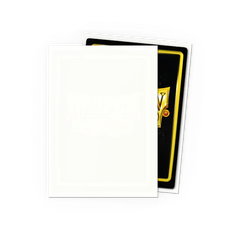 Dragon Shield Standard Size Matte Sleeves - White - 100 Count - Deck Out Gaming