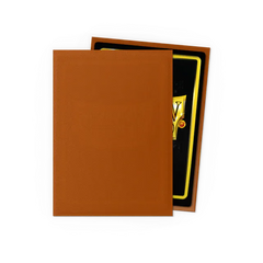 Dragon Shield Standard Size Matte Sleeves - Copper - 100 Count - Deck Out Gaming