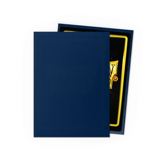 Dragon Shield Standard Size Matte Sleeves - Midnight Blue - 100 Count - Deck Out Gaming