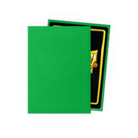 Dragon Shield Standard Size Matte Sleeves - Apple Green - 100 Count - Deck Out Gaming