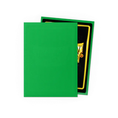 Dragon Shield Standard Size Matte Sleeves - Apple Green - 100 Count - Deck Out Gaming