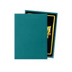 Dragon Shield Standard Size Matte Sleeves - Petrol - 100 Count - Deck Out Gaming