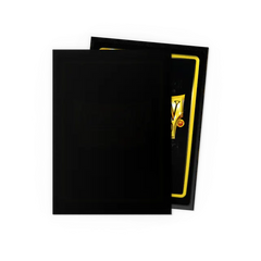 Dragon Shield Standard Size Matte Sleeves - Black - 100 Count - Deck Out Gaming