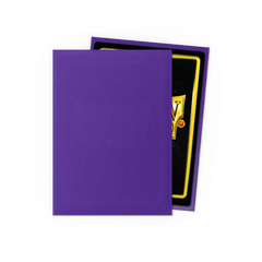 Dragon Shield Standard Size Matte Sleeves - Purple - 100 Count - Deck Out Gaming