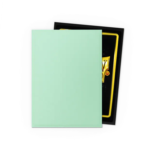 Dragon Shield Standard Size Dual Matte Sleeves - Eucalyptus - 100 Count - Deck Out Gaming