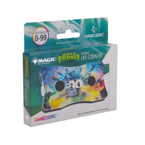 Gamegenic: Double Life Counter - MTG Secrets Of Strixhaven - Moment Of Reckoning (Ships Friday April 24th) - Deck Out Gaming