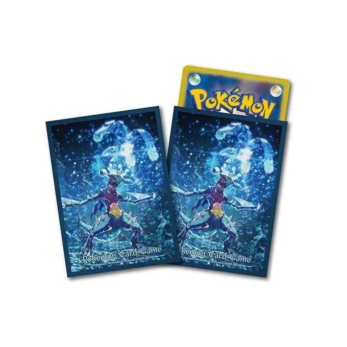 Pokemon Japanese Card Sleeves - Tera Garchomp - 64 Count - Deck Out Gaming