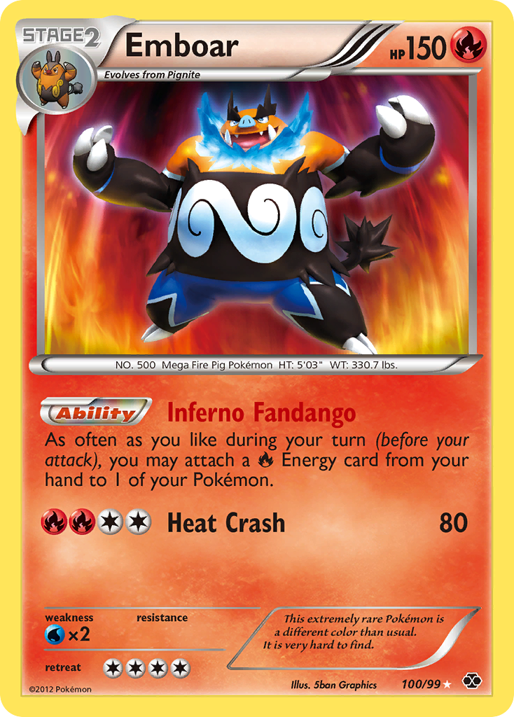 Emboar (100) [Next Destinies] - Deck Out Gaming