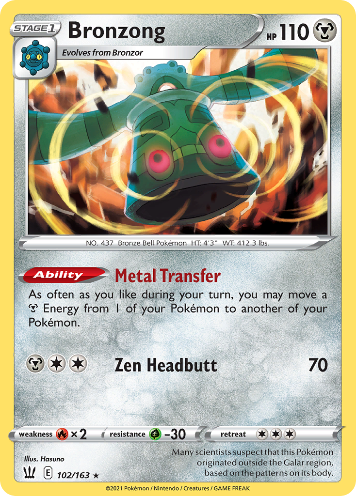 Bronzong [SWSH05: Battle Styles] Reverse Holofoil - Deck Out Gaming