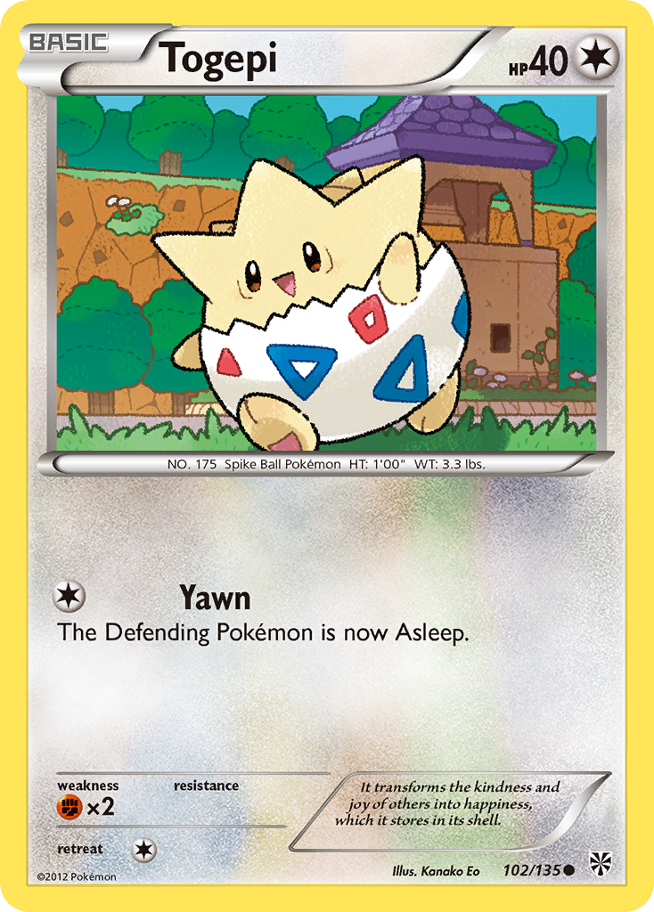 Togepi (102) [Plasma Storm] Reverse Holofoil - Deck Out Gaming