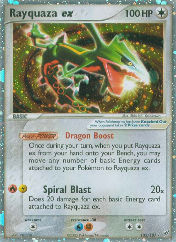 Rayquaza ex (102) [Deoxys]