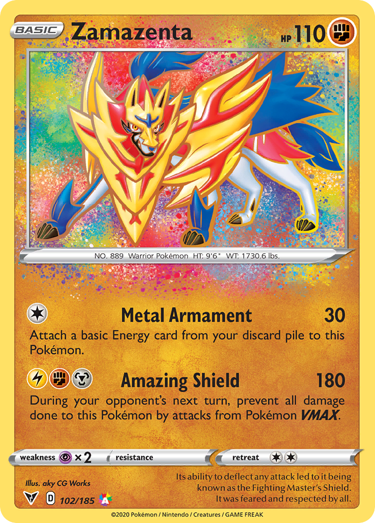 Zamazenta [SWSH04: Vivid Voltage] - Deck Out Gaming