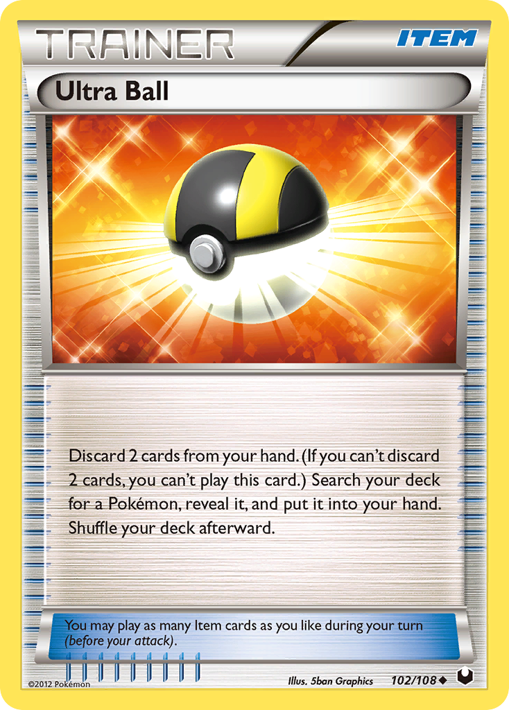 Ultra Ball (102) [Dark Explorers] Reverse Holofoil - Deck Out Gaming