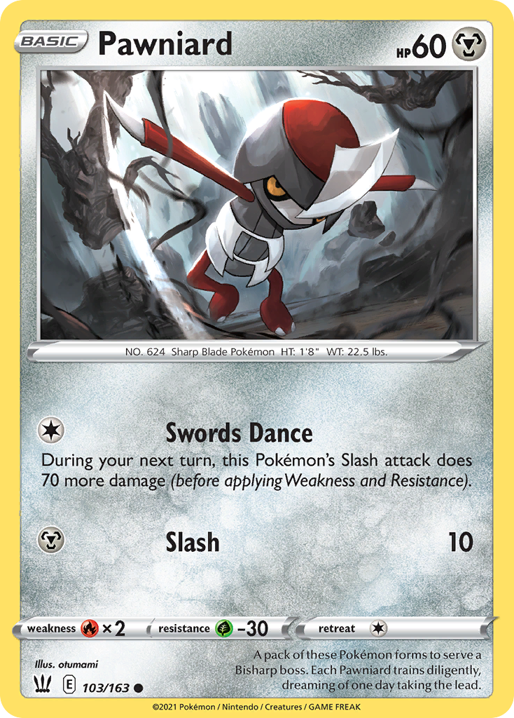 Pawniard [SWSH05: Battle Styles] Reverse Holofoil - Deck Out Gaming