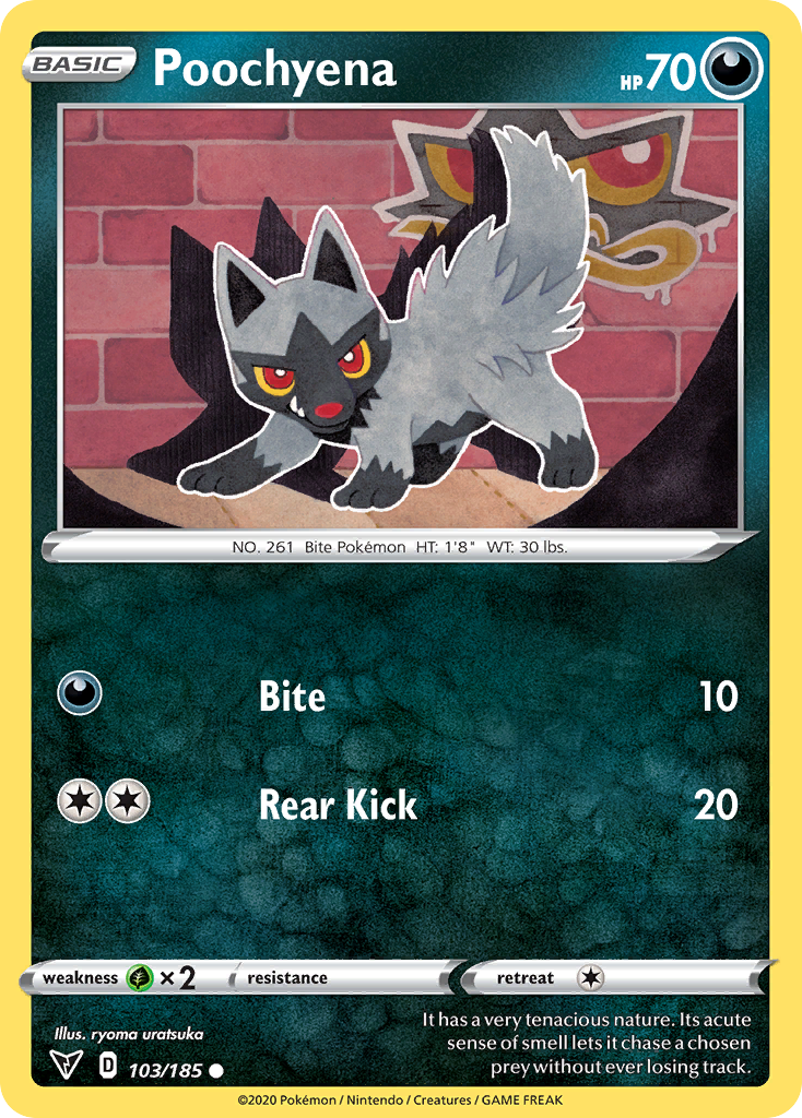 Poochyena [SWSH04: Vivid Voltage] Reverse Holofoil - Deck Out Gaming