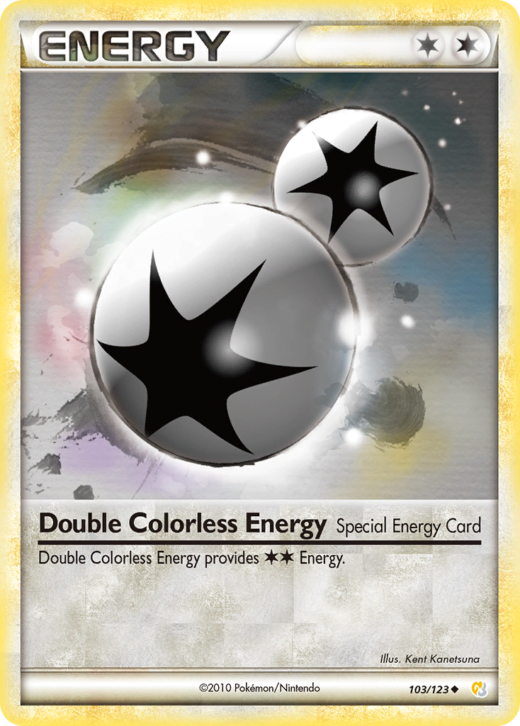 Double Colorless Energy (103) [HeartGold SoulSilver] - Deck Out Gaming