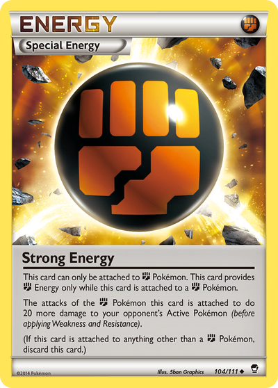 Strong Energy (104) [XY - Furious Fists] Reverse Holofoil