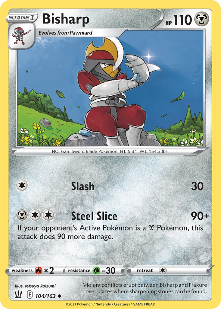 Bisharp [SWSH05: Battle Styles] Reverse Holofoil - Deck Out Gaming