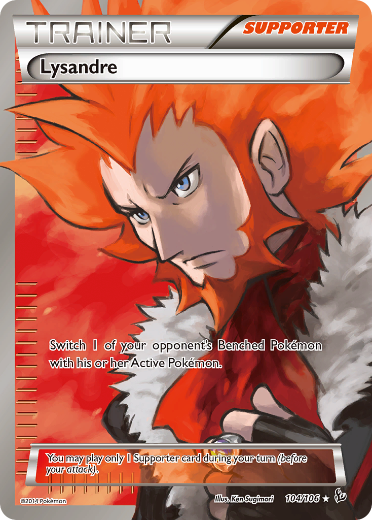 Lysandre (104 Full Art) (104) [XY - Flashfire] - Deck Out Gaming