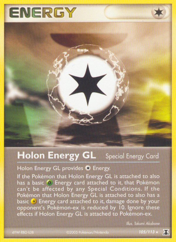 Holon Energy GL (105) [Delta Species] Reverse Holofoil - Deck Out Gaming