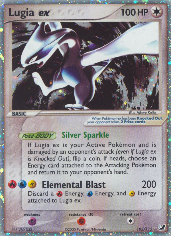 Lugia ex (105) [Unseen Forces]