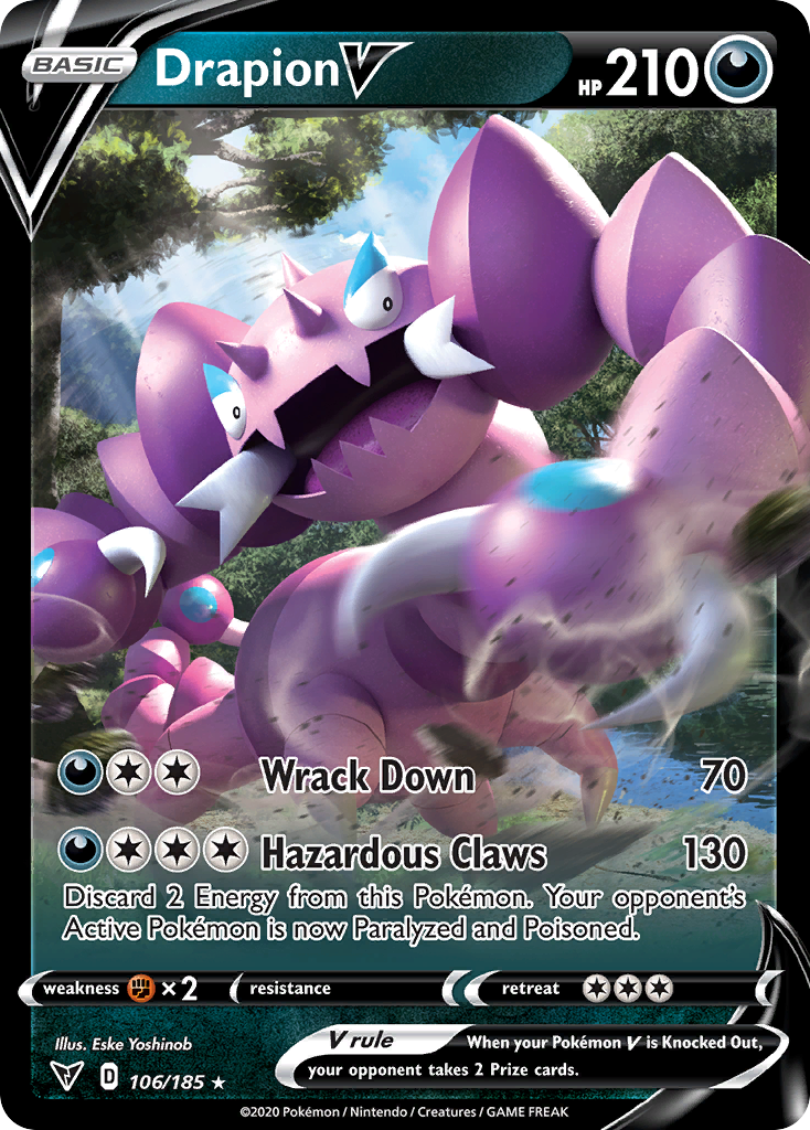 Drapion V [SWSH04: Vivid Voltage] - Deck Out Gaming