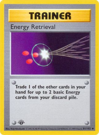 Energy Retrieval (81) [Base Set (Shadowless)] Unlimited - Deck Out Gaming