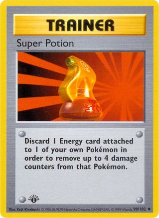 Super Potion (90) [Base Set (Shadowless)] Unlimited