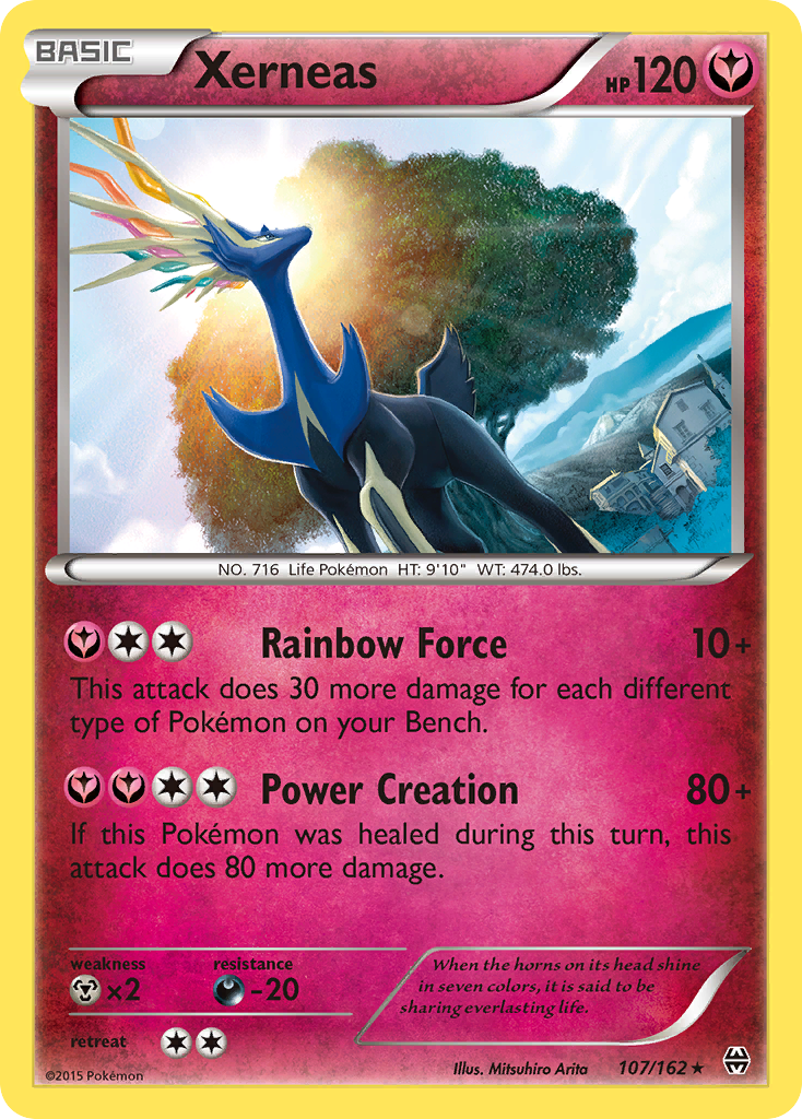 Xerneas [BREAKthrough] Reverse Holofoil