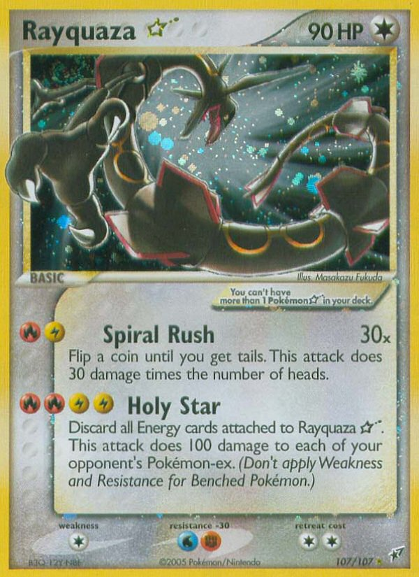 Rayquaza Star (107) [Deoxys]