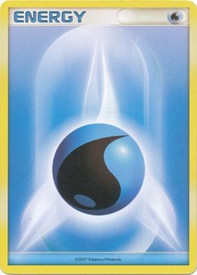 Water Energy (2007-2008 League Promo) (null) [League & Championship Cards]
