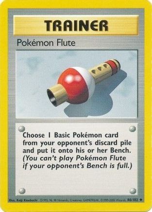 Pokémon Flute (86) [Base] - Deck Out Gaming