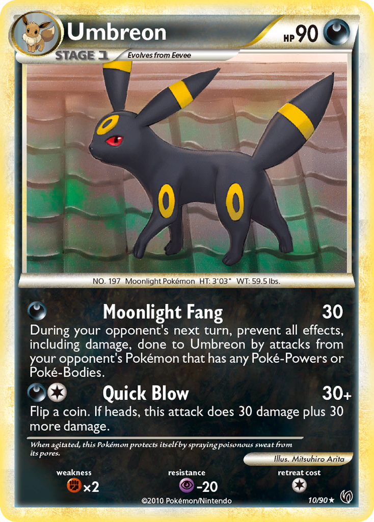 Umbreon (10) [Undaunted] Reverse Holofoil - Deck Out Gaming