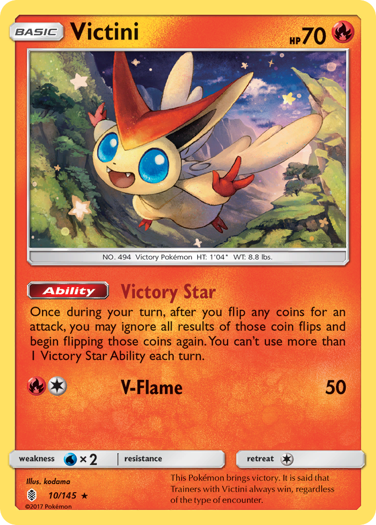 Victini (10) [SM - Guardians Rising] - Deck Out Gaming