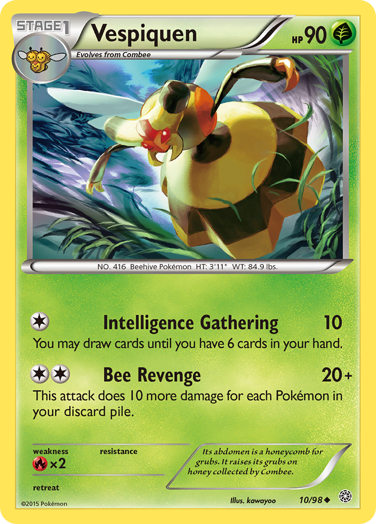 Vespiquen (10) (10) [XY - Ancient Origins] - Deck Out Gaming