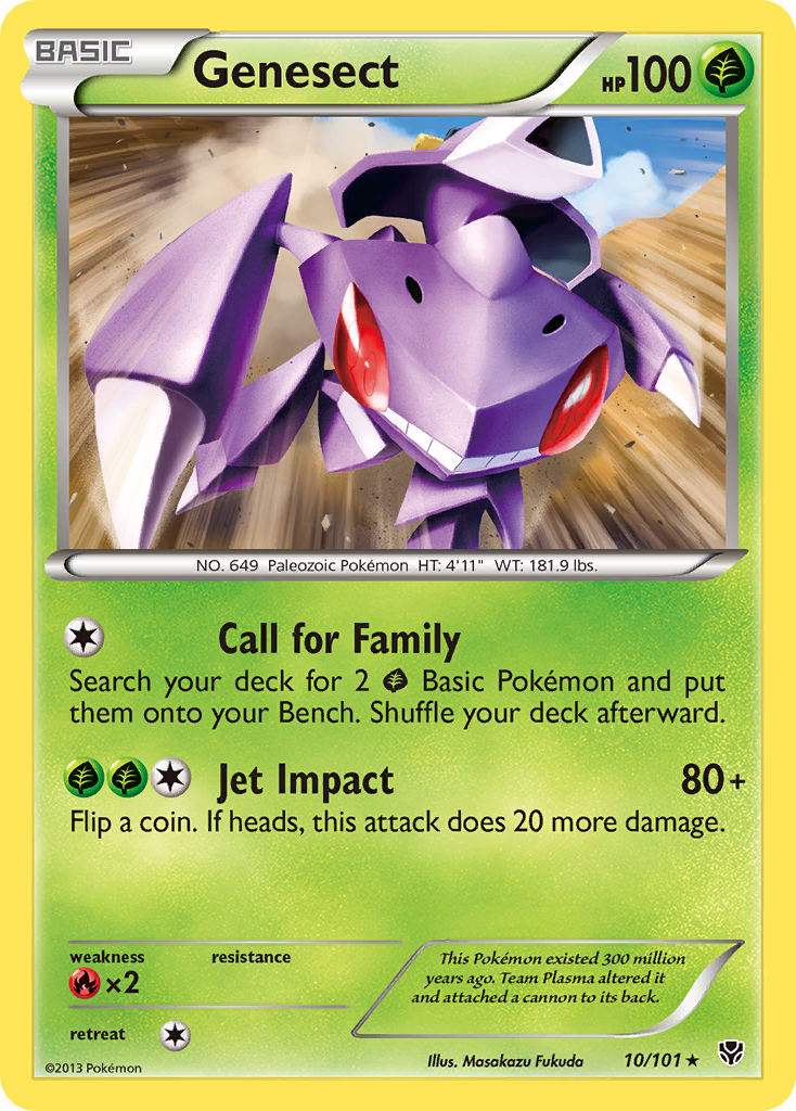 Genesect (10) [Plasma Blast] - Deck Out Gaming