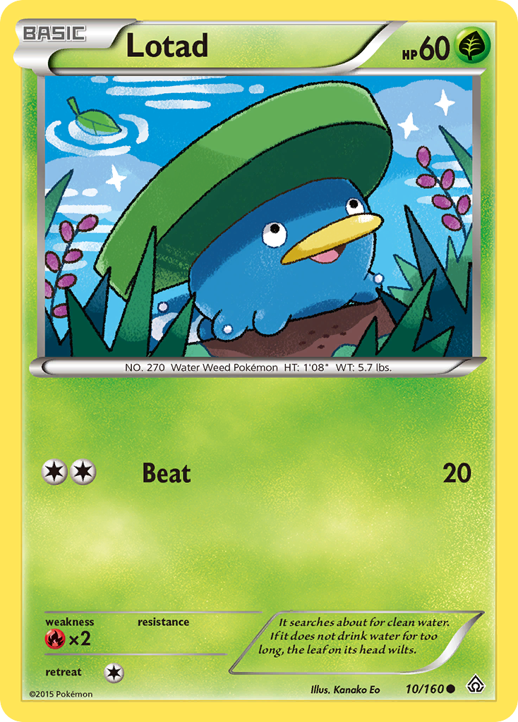 Lotad (10) [XY - Primal Clash]