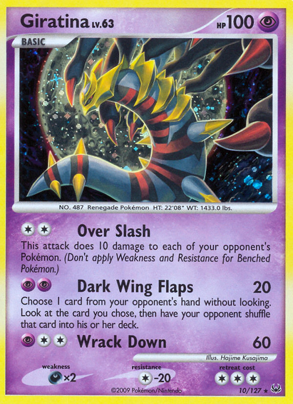 Giratina Lv. 63 (10) [Platinum] Reverse Holofoil - Deck Out Gaming