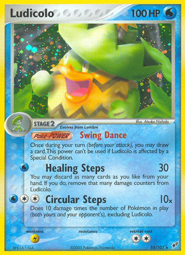 Ludicolo (10) (10) [Deoxys] - Deck Out Gaming