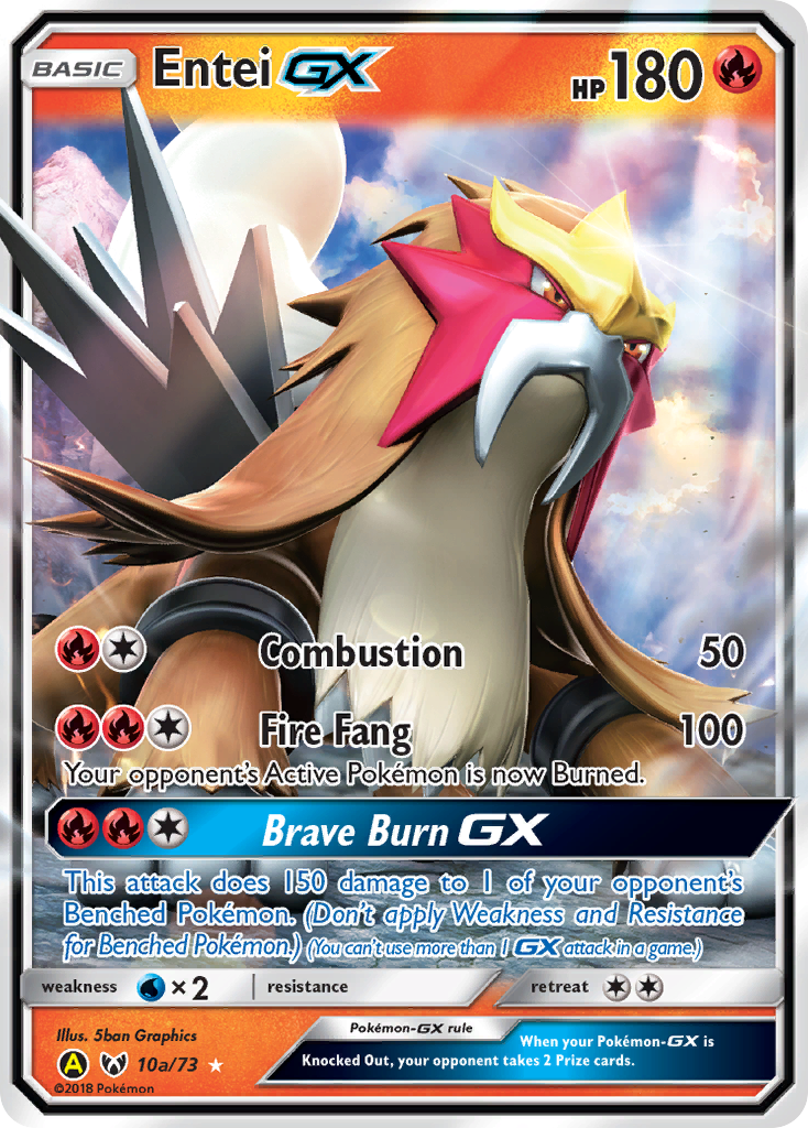 Entei GX [Alternate Art Promos] - Deck Out Gaming