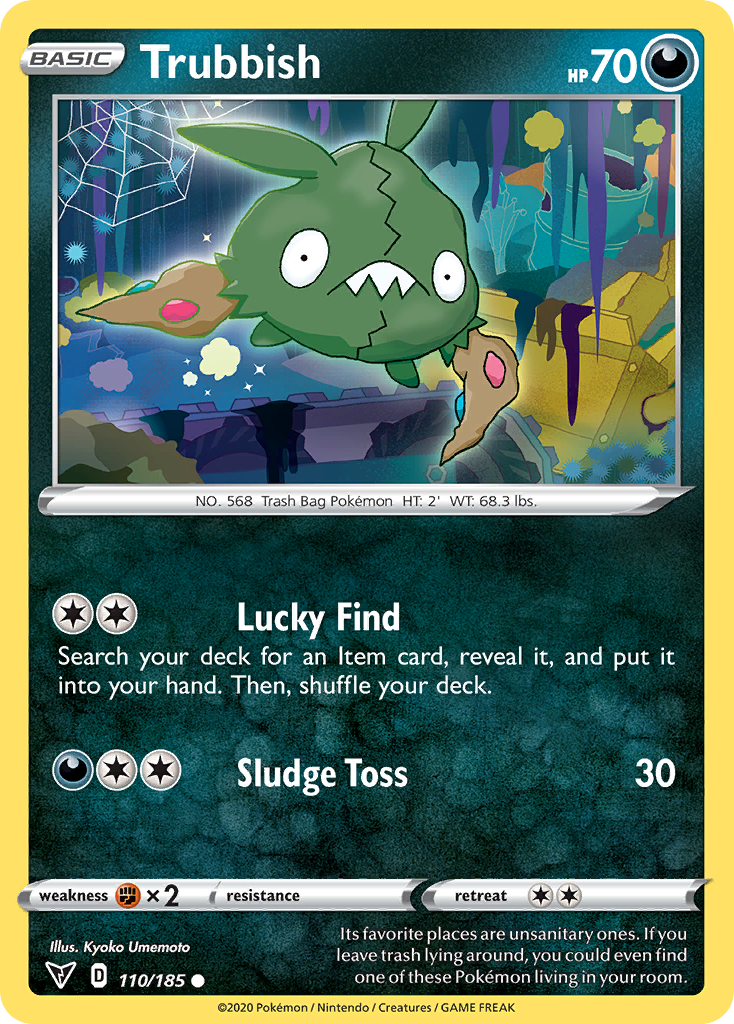 Trubbish [SWSH04: Vivid Voltage] Reverse Holofoil - Deck Out Gaming